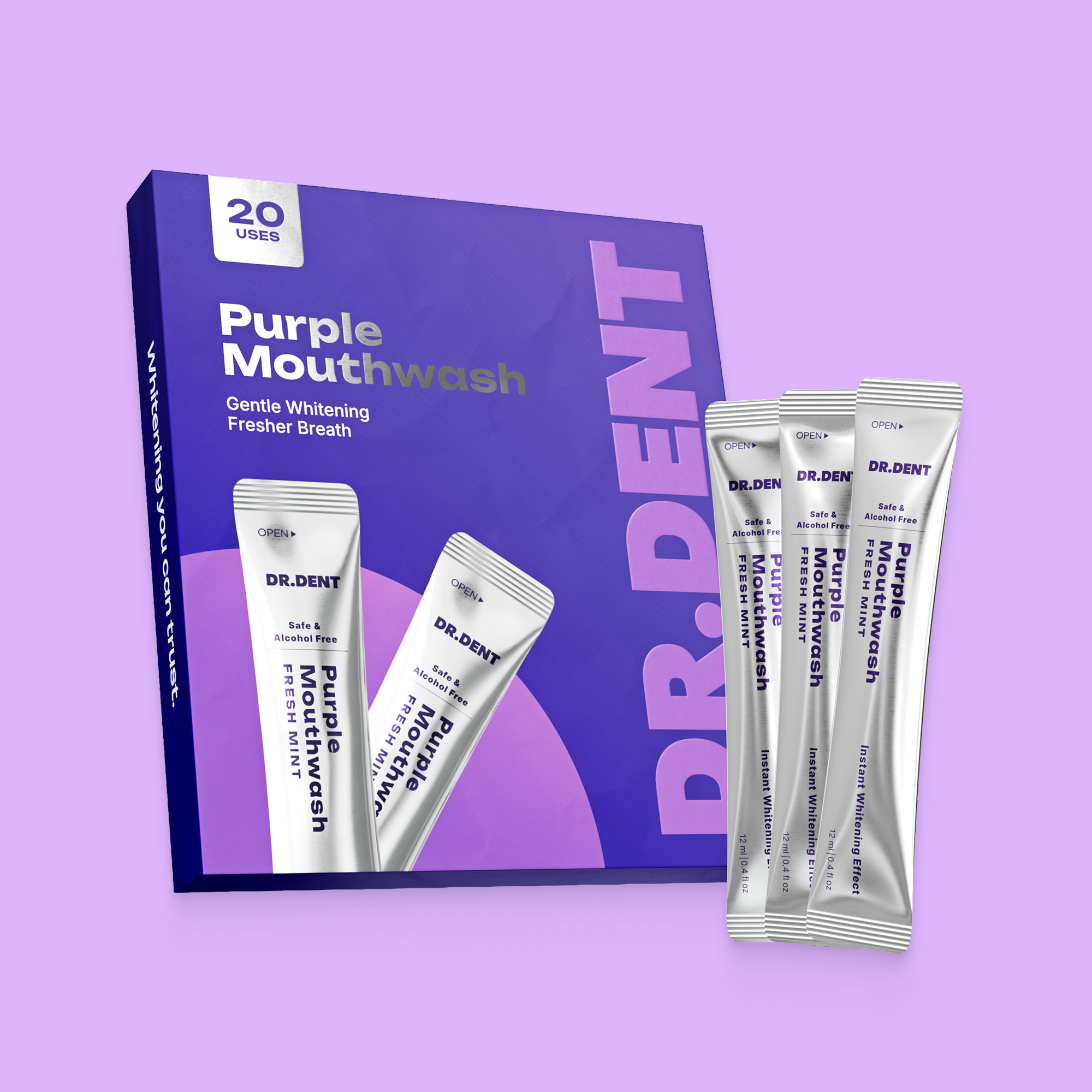 Purple Mouthwash